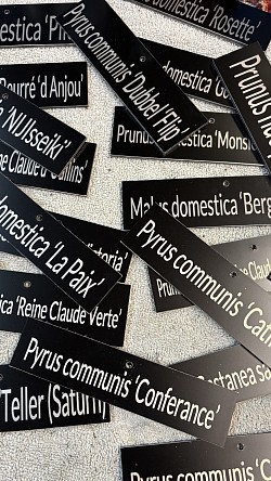 Aluminium naamplaatjes